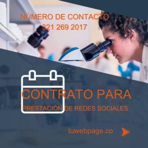Contrato para prestación de redes sociales